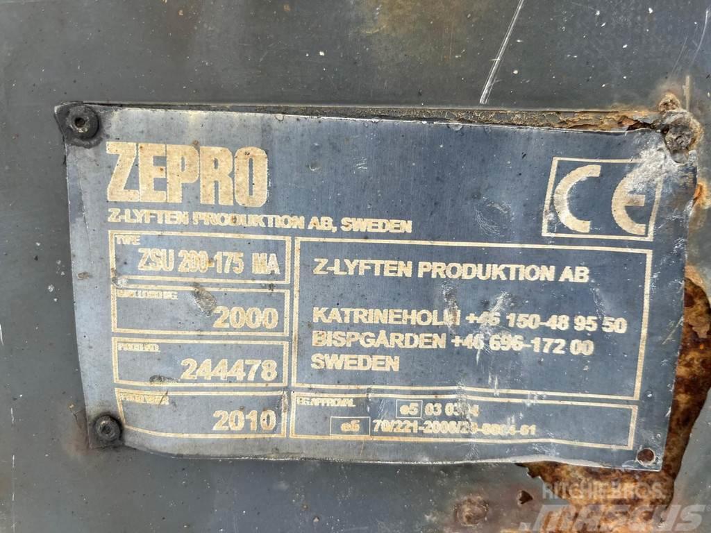  ZEPRO ZSU 200-175MA / 2000 KG. Nákladní výtahy
