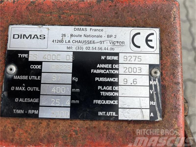  - - -  Dimas fs400c 03 skæremaskine Drtiče asfaltu