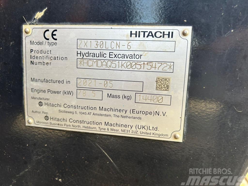 Hitachi ZX130 LCN-6 Pásová rýpadla
