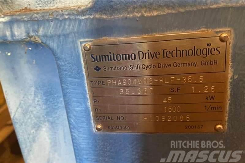 Sumitomo Industrial Gearbox 45kW Ratio 35.5 to 1 Další
