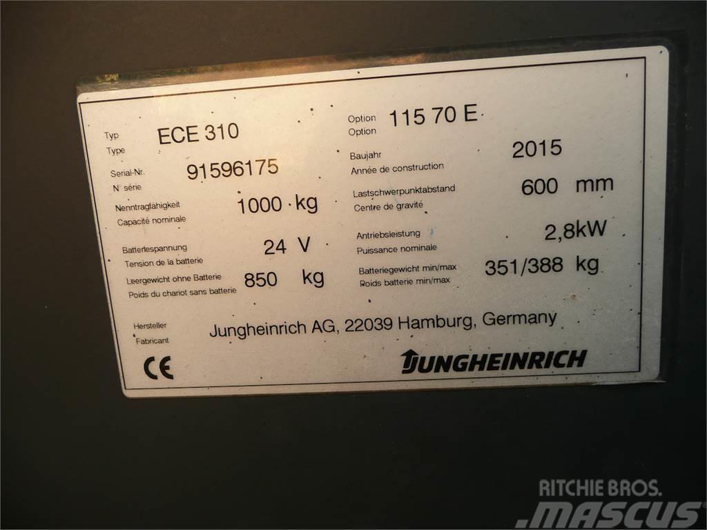 Jungheinrich ECE 310 70 E 1150x560mm Nízkozdvižné vozíky