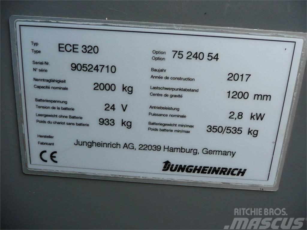 Jungheinrich ECE 320 2400x540mm Nízkozdvižné vozíky
