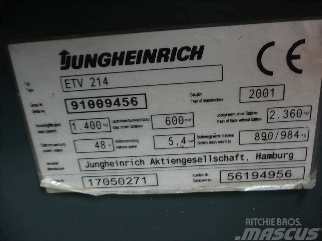 Jungheinrich ETV 214 600 DZ Retraky