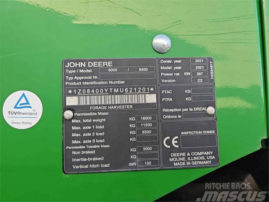 John Deere 8400i Samojízdné sekačky