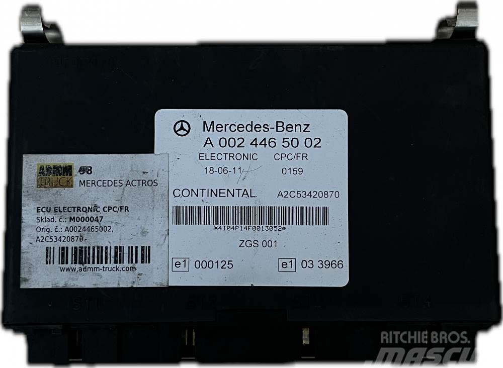 Mercedes-Benz ACTROS JEDNOTKA ELECTRONIC CPC/FR Náhradní díly nezařazené