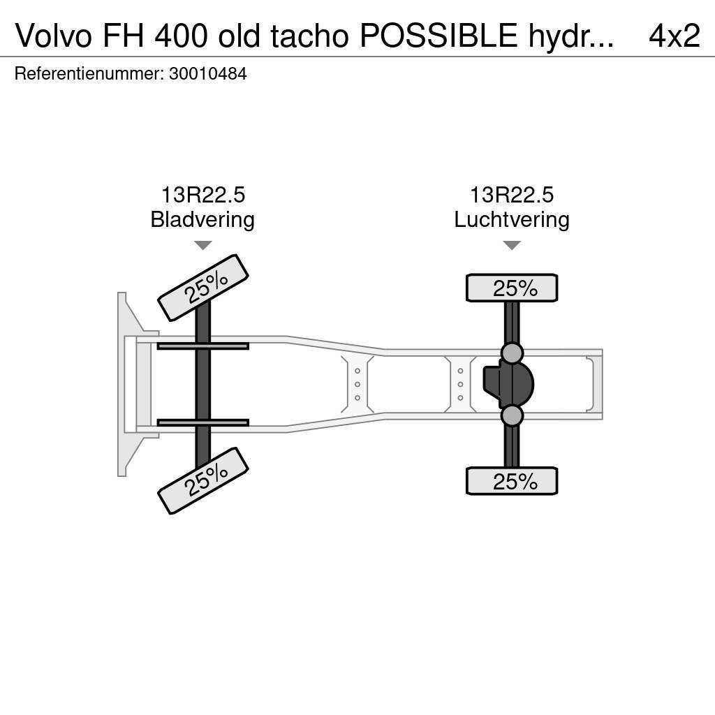 Volvo FH 400 old tacho POSSIBLE hydraulic Tahače
