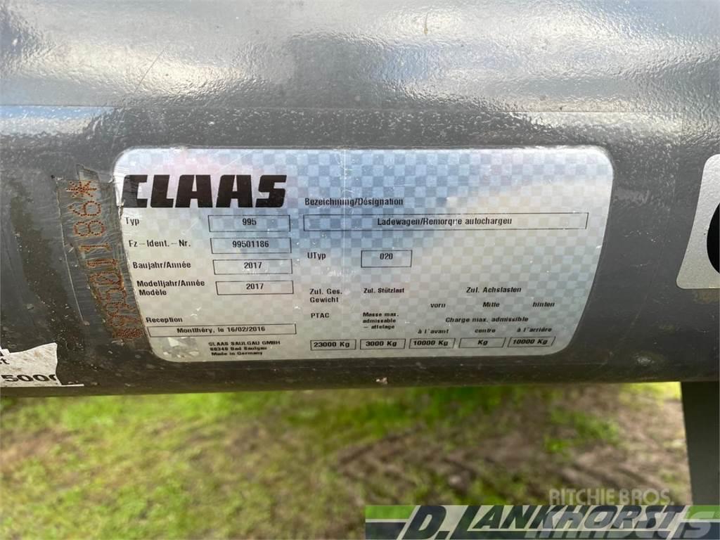 CLAAS Cargos 750 Tandem Obilné návěsy