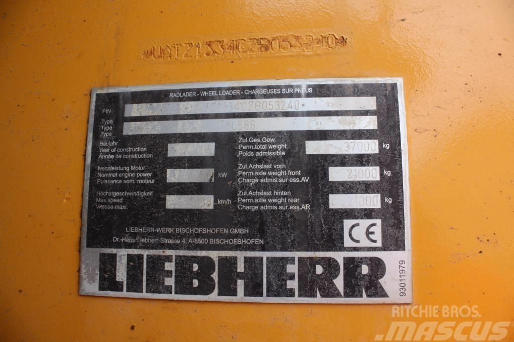 Liebherr L586XP Kolové nakladače