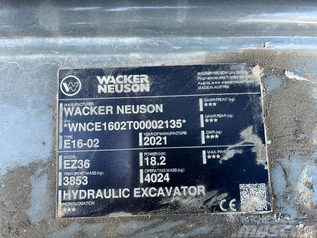 Wacker Neuson EZ 36 Mini rýpadla < 7t