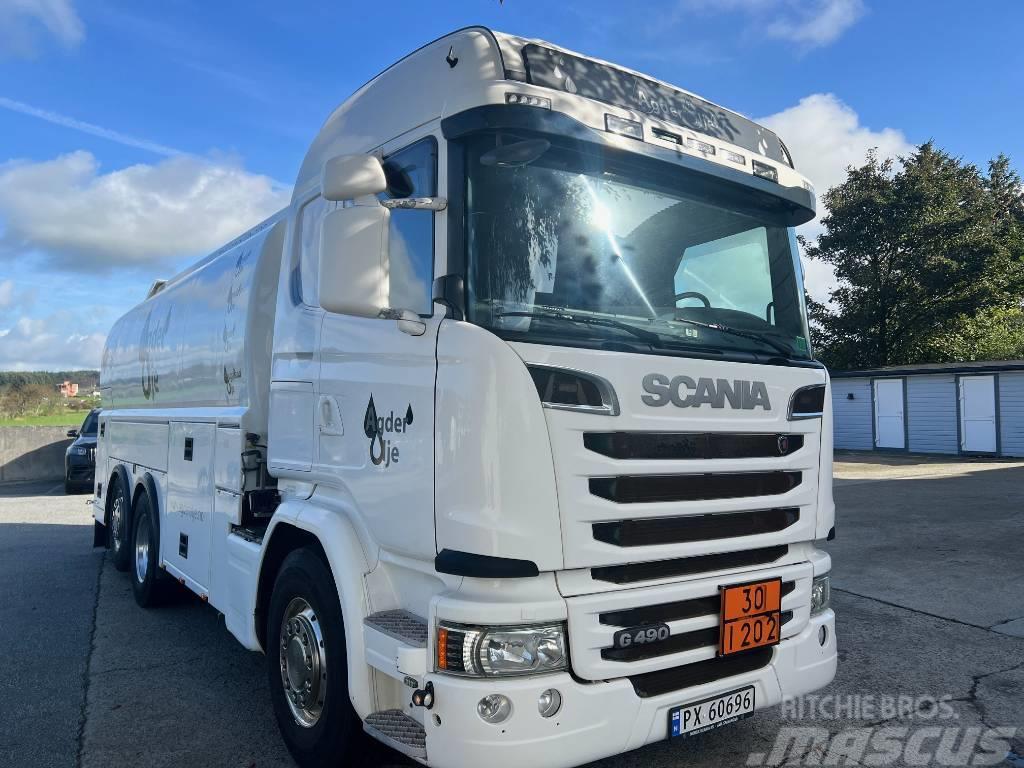 Scania G 490 Cisternové vozy