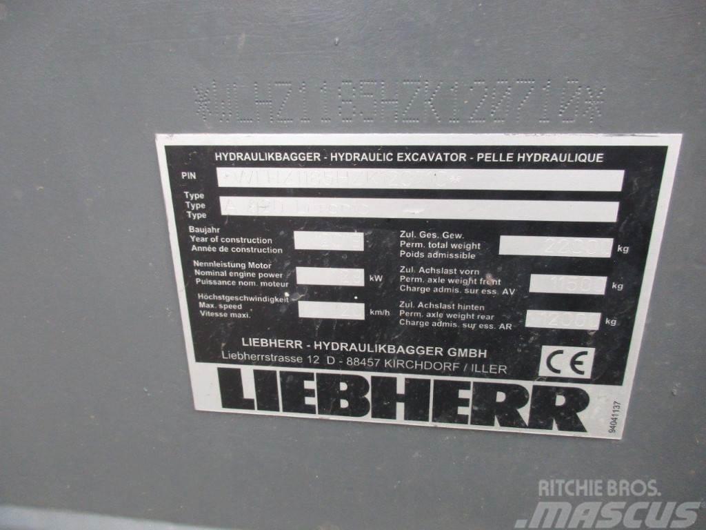 Liebherr A 920 Litronic Kolová rýpadla