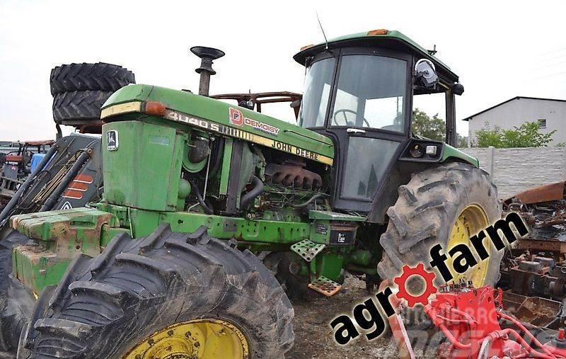 John Deere spare parts 4040 S 4240 skrzynia silnik kabina mos Další příslušenství k traktorům