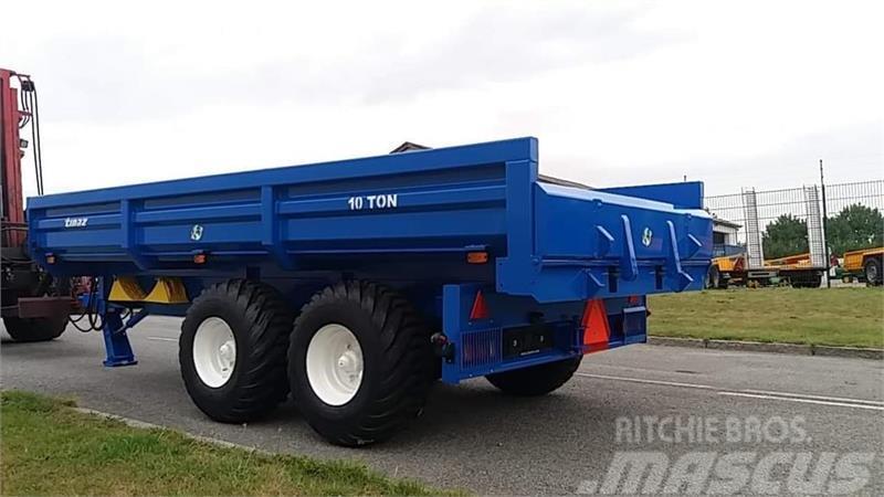 Tinaz 10 tons dumpervogn forberedt til ramper Další komunální stroje