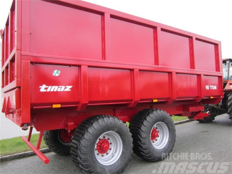 Tinaz 16 tons dumpervogne med kornsider Další komunální stroje