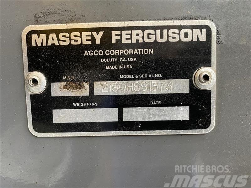 Massey Ferguson 2190 Lis na hranaté balíky