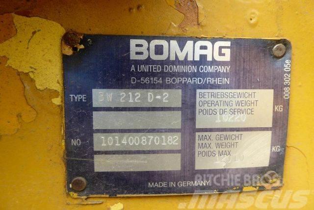 Bomag BW212D-2 Další válce