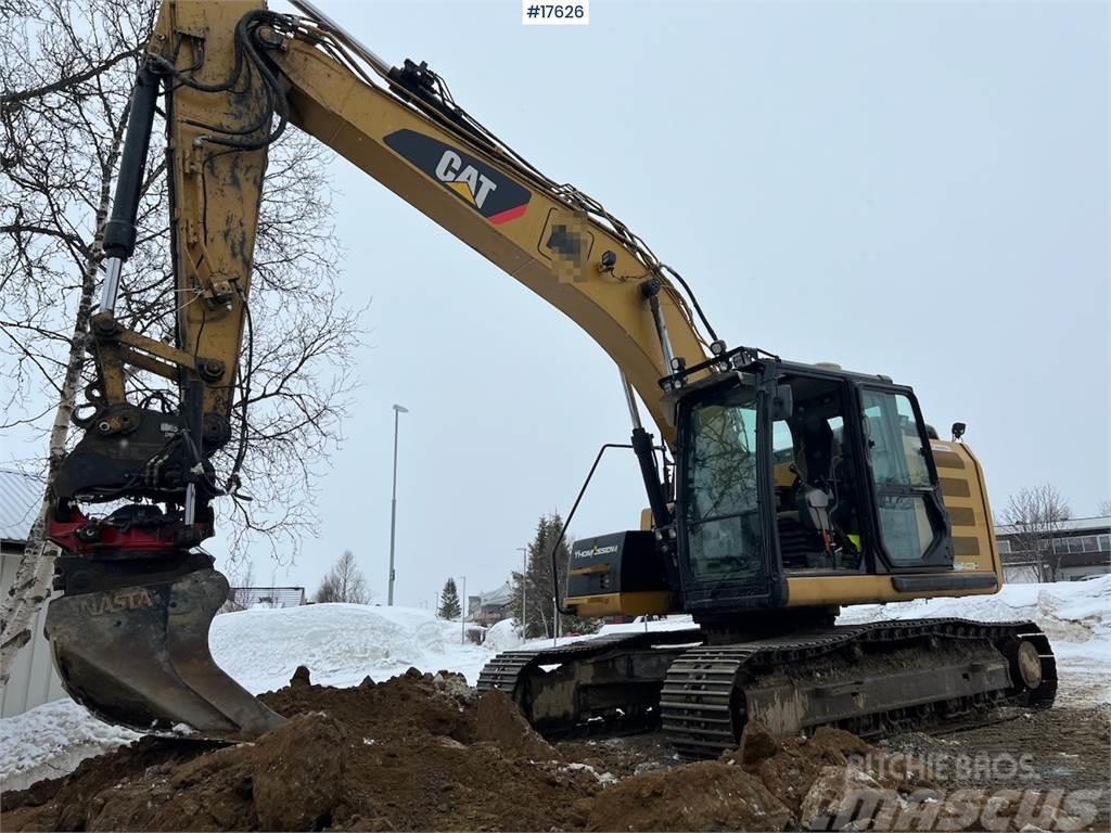 CAT 320EL-RR excavator w/ rototilt and central lubrica Pásová rýpadla