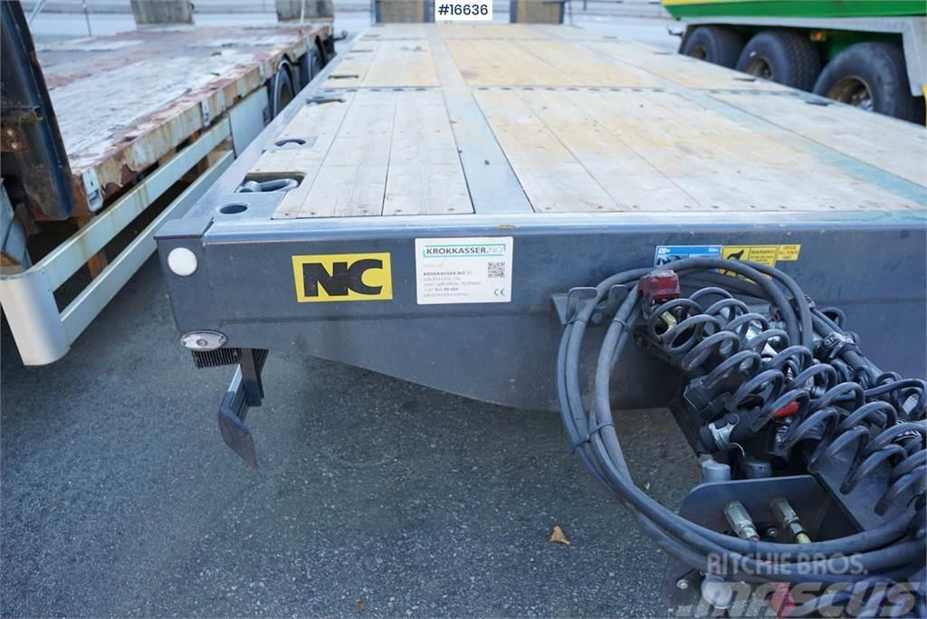 NC 3 axle machine trailer that is little used Další přívěsy