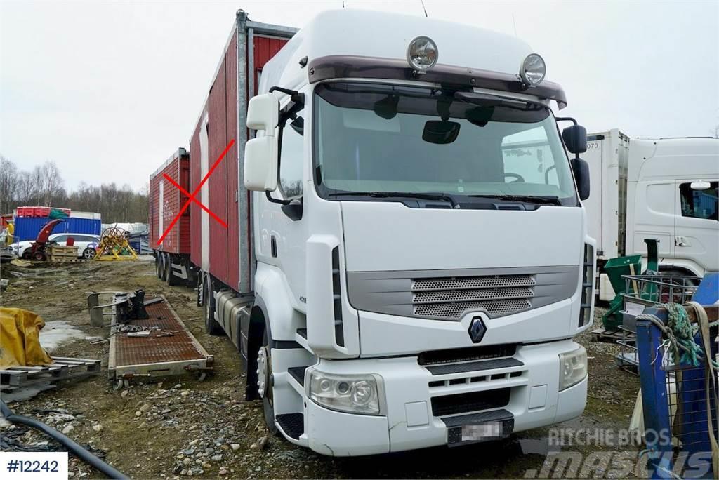 Renault Premium 450DXI container chassis Kontejnerový rám/Přepravníky kontejnerů