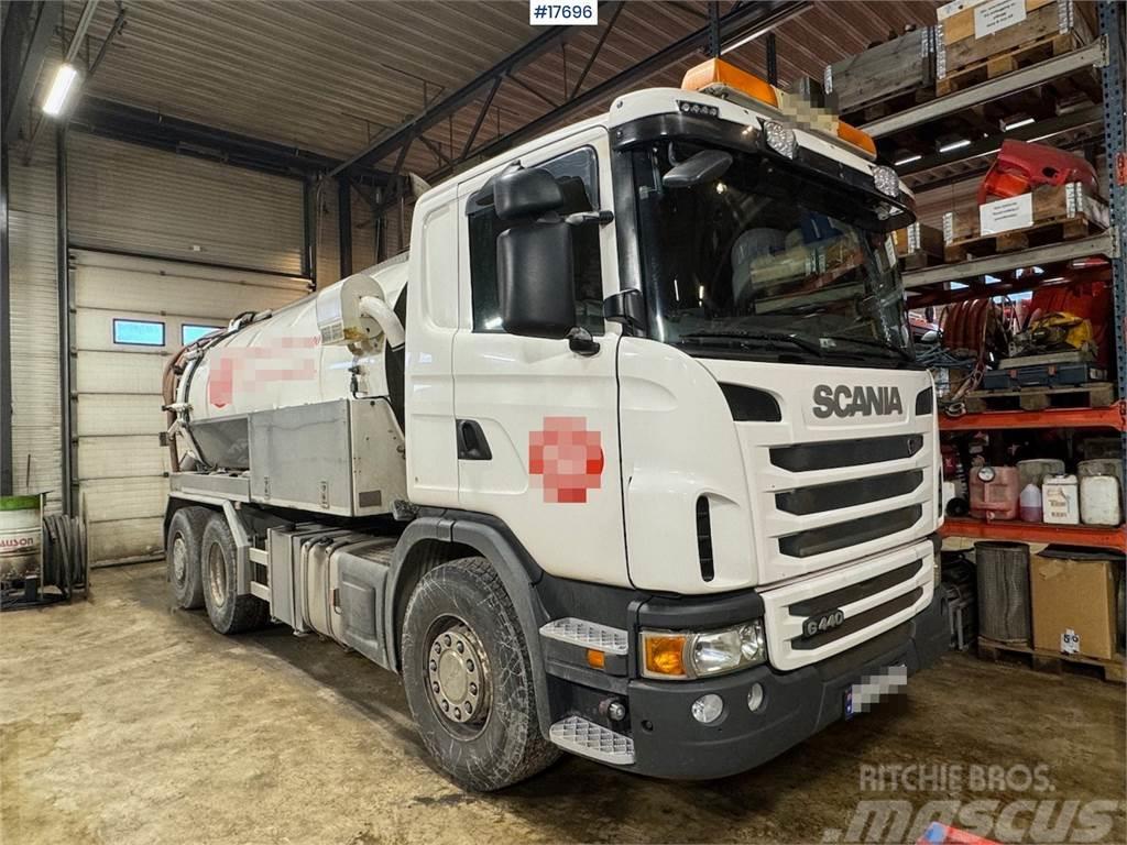 Scania G440 suction/flushing truck w/ Nomek superstructur Nákladní auta s čerpadly betonu