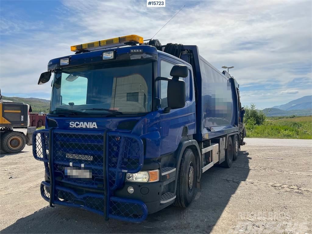 Scania P400 6x2 compactor truck, REP OBJECT Popelářské vozy