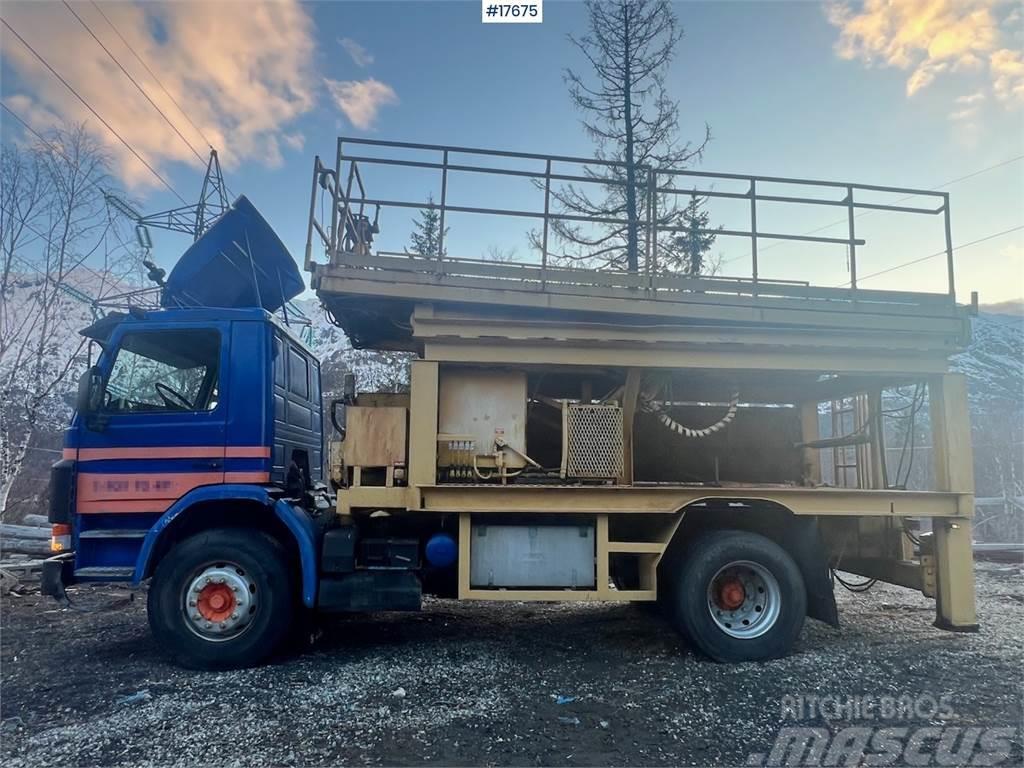 Scania P93m lift truck (motor equipment) Autoplošiny
