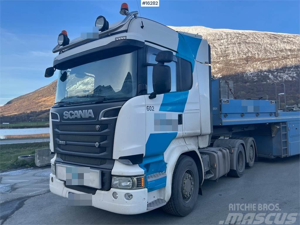 Scania R580 6x2 tractor unit w/ Euro 6 SEE VIDEO Tahače