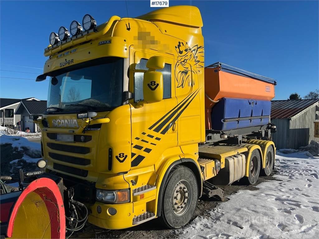 Scania R620 6x4 snow rigged combi truck Tahače