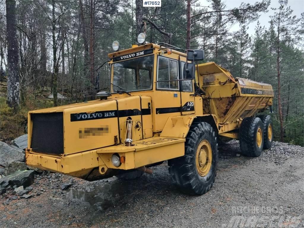 Volvo A20 6x6 dump truck ready for delivery Kloubové dempry
