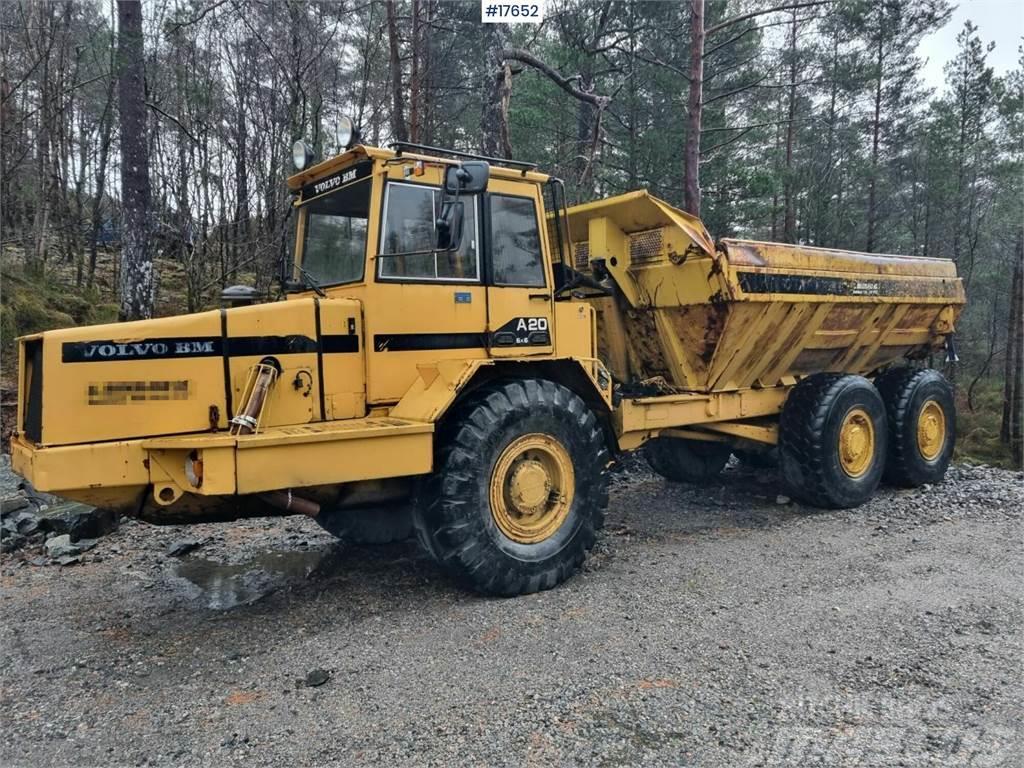 Volvo A20 6x6 dump truck ready for delivery Kloubové dempry