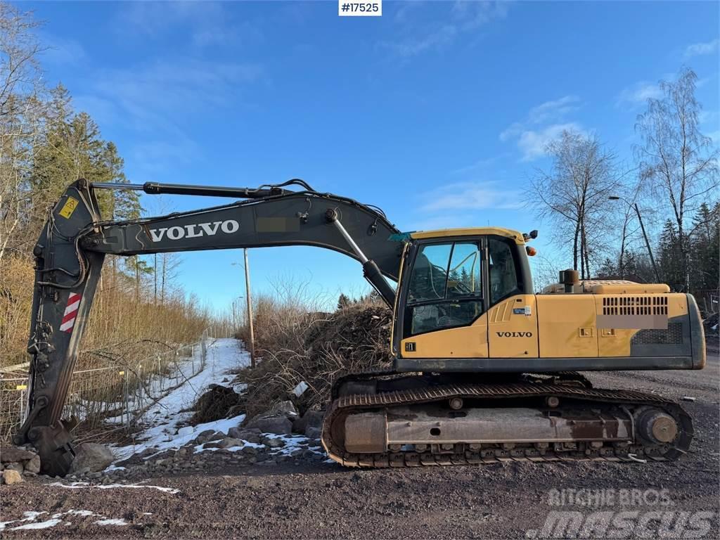 Volvo EC240CL Tracked excavator w/ bucket WATCH VIDEO Pásová rýpadla