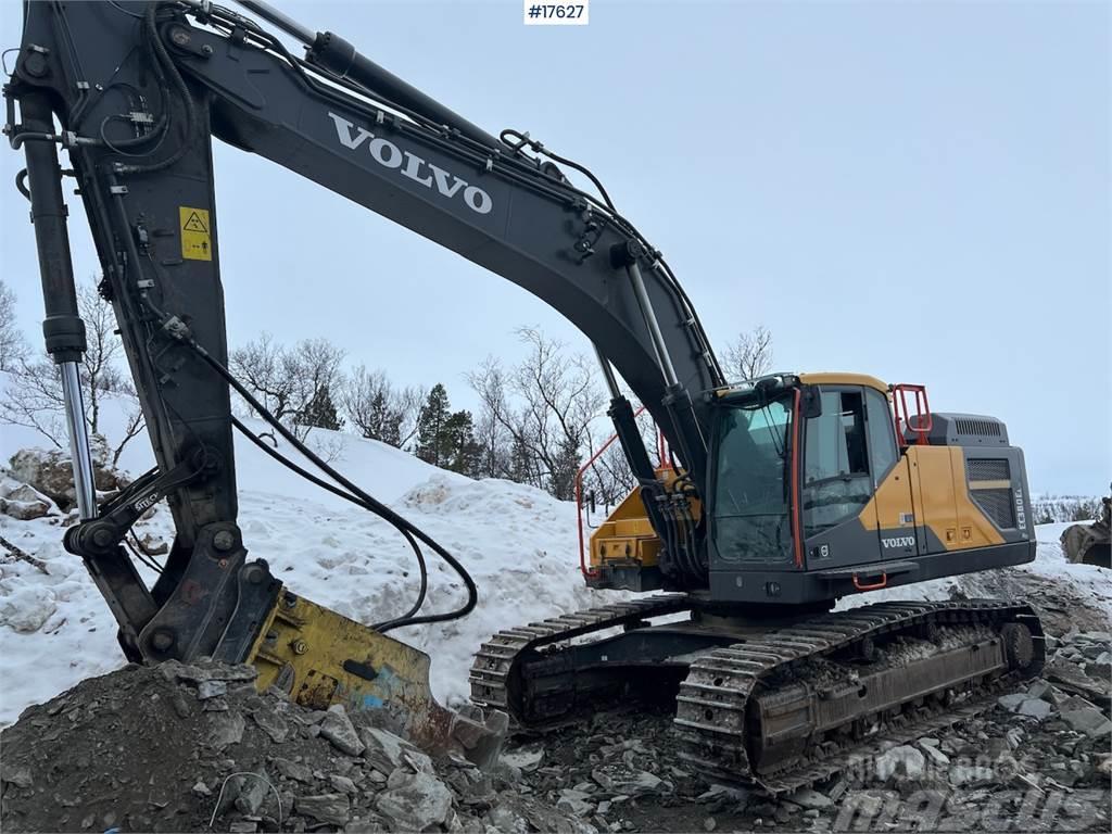Volvo EC380EL excavator w/ 4370 hours WATCH VIDEO Pásová rýpadla