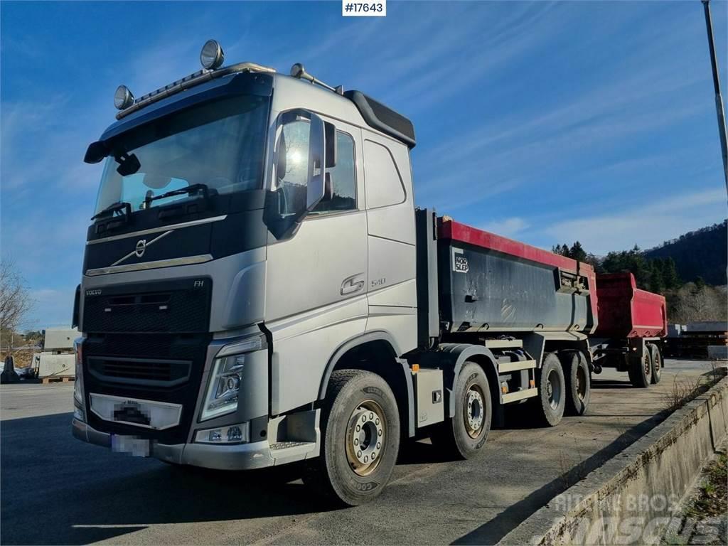 Volvo FH 540 8x4 with low mileage for sale with tipper. Sklápěče