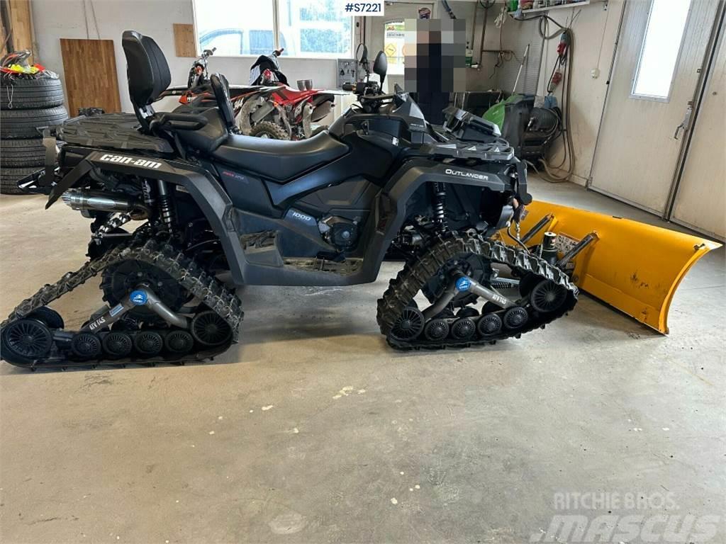Can-am Outlander 1000 Max XTP with track kit, plow and sa Další