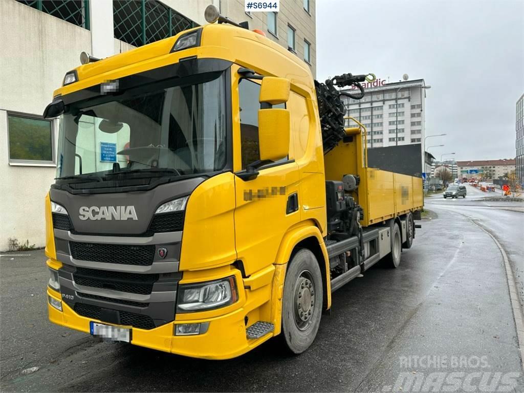 Scania P410 6x2 Autojeřáby, hydraulické ruky