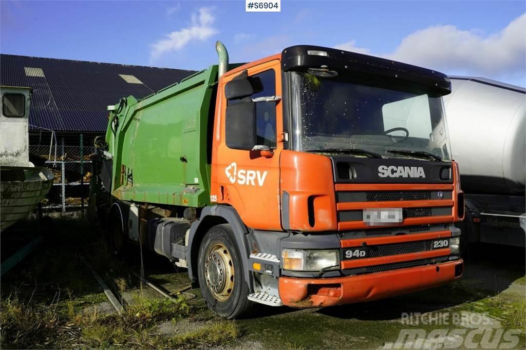 Scania P94 DB4x2LA 230 garbage truck Zametací vozy