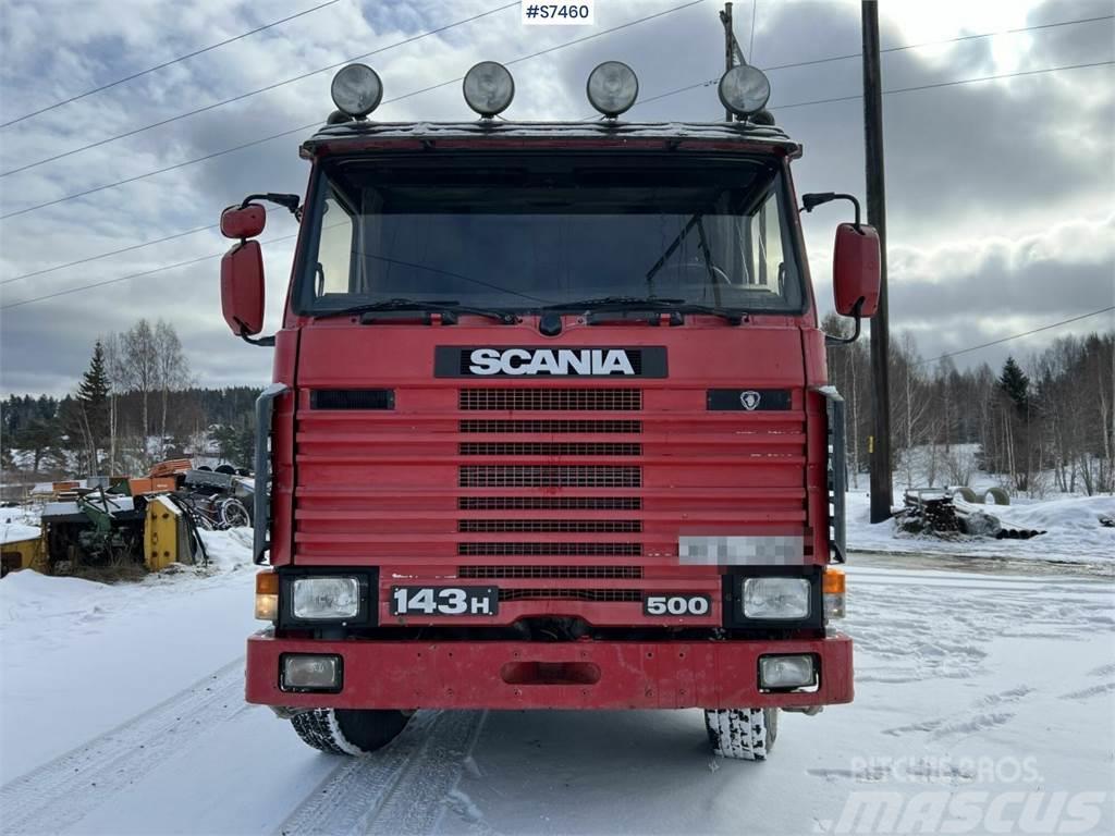 Scania R143 HL 8x2 59 with Atlas Copco XRVS466 compressor Komunální / Multi-užitková vozidla