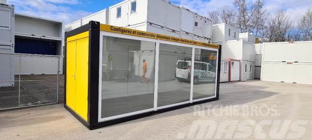  Avesco Rent Showroom Container 20 Obytné kontejnery