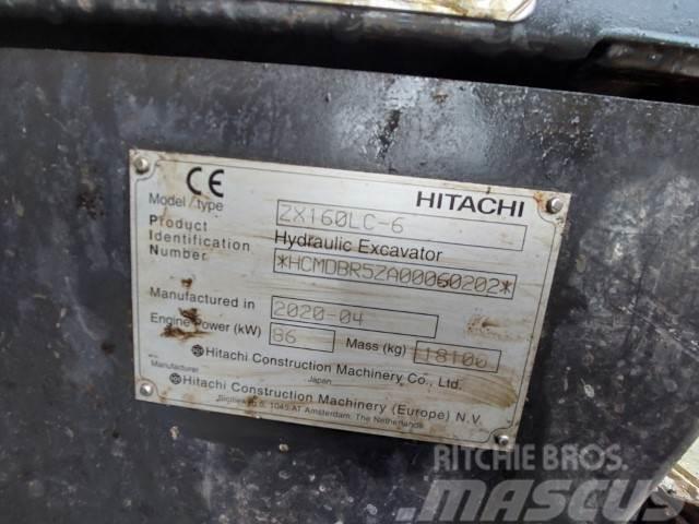 Hitachi ZX160 LC-6 Pásová rýpadla