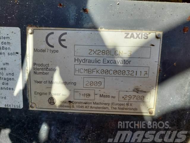 Hitachi ZX280 LC N-3 Pásová rýpadla