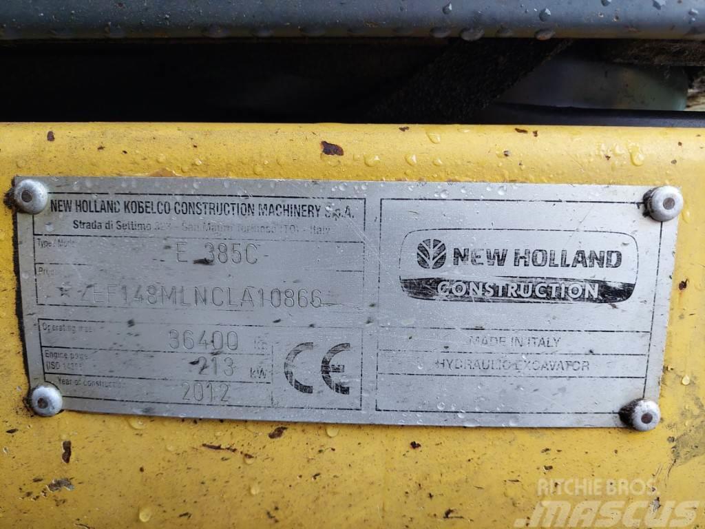 New Holland E385C Pásová rýpadla