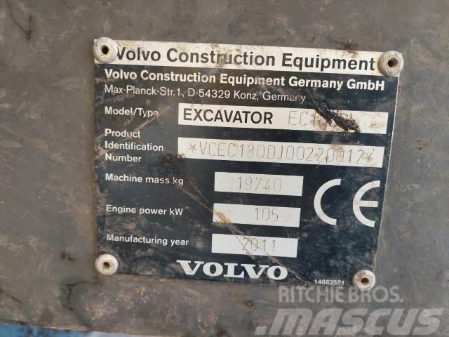 Volvo EC180DL Pásová rýpadla