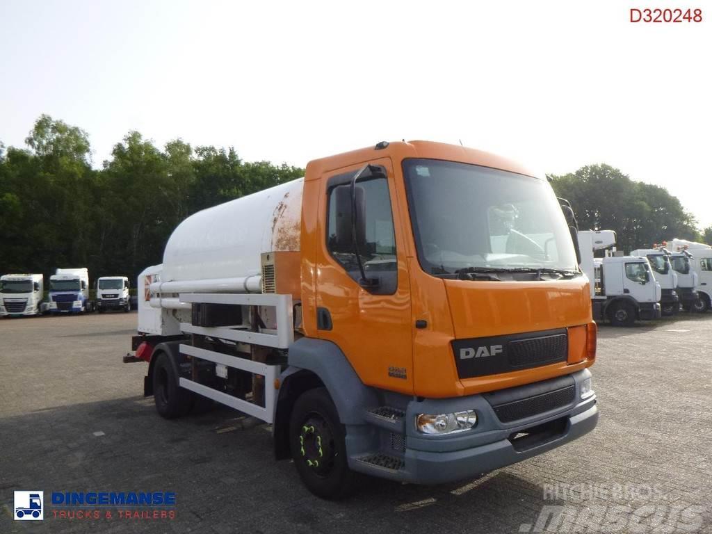 DAF LF 55.180 4x2 RHD ARGON gas truck 5.9 m3 Cisternové vozy