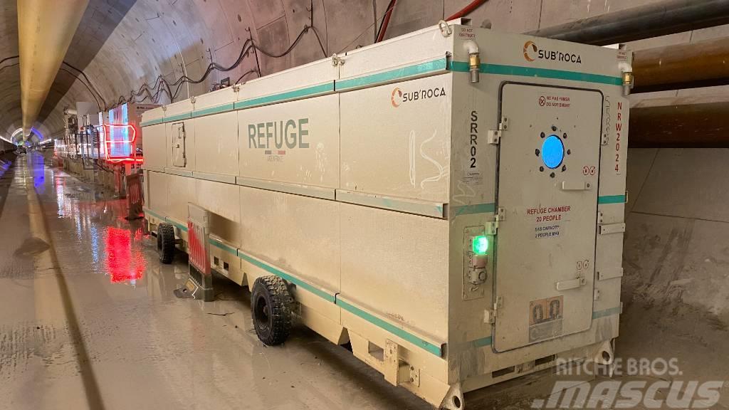  SUB'ROCA Tunnel Refuge chamber 20 people Ostatní podzemní zařízení