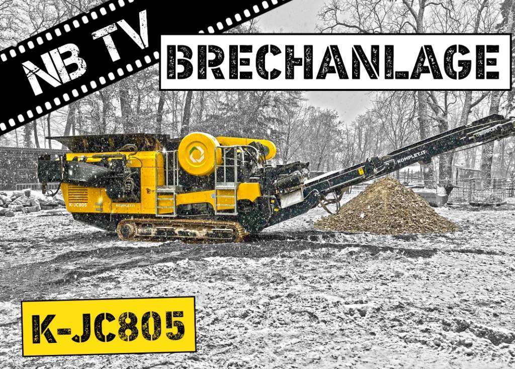 Komplet K-JC805 Backenbrecher - bis zu 200 t/h Třídiče
