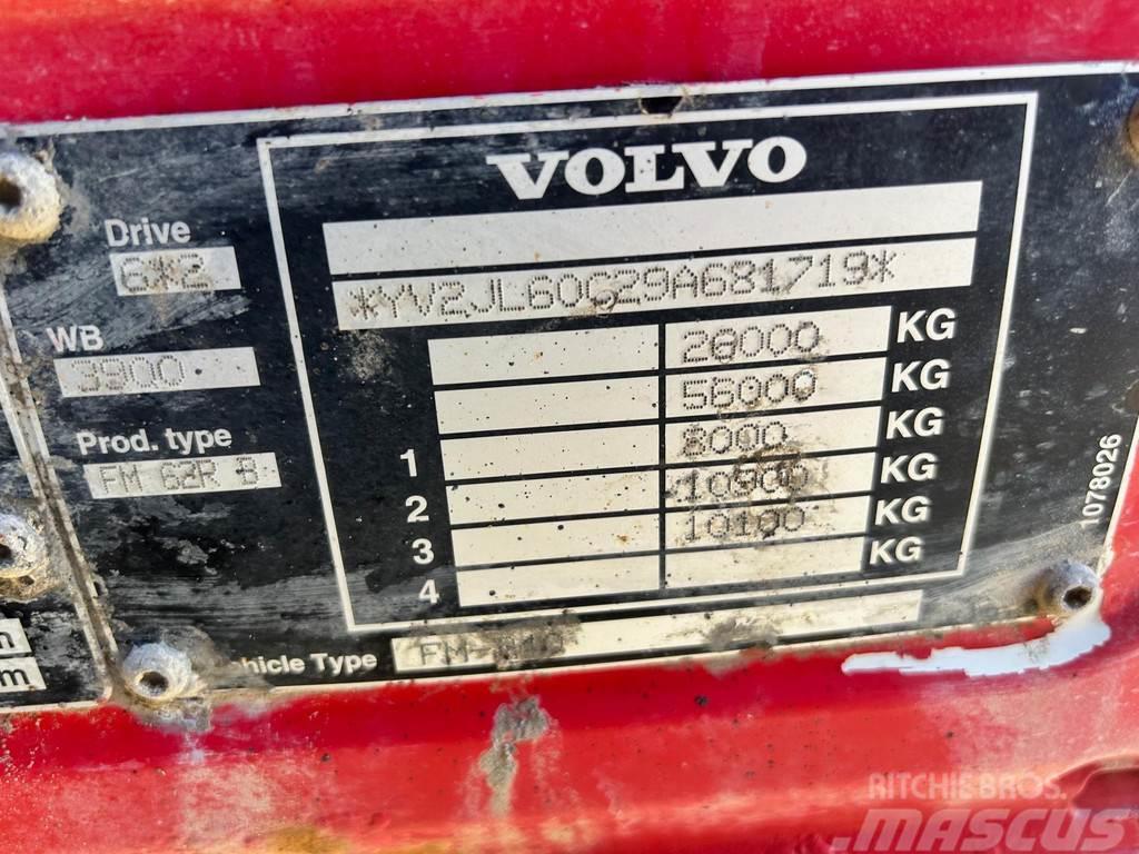 Volvo FM340 6X2 + ROPSONS+EURO5+BOX VIBRATION+FULL STEEL Sklápěče