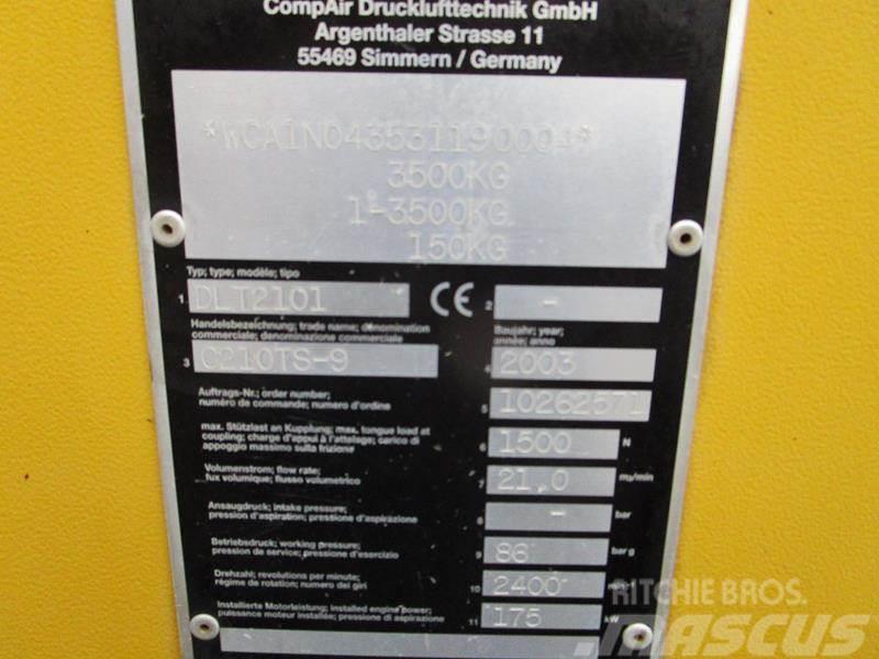 Compair C 210 TS - 9 - N Kompresory