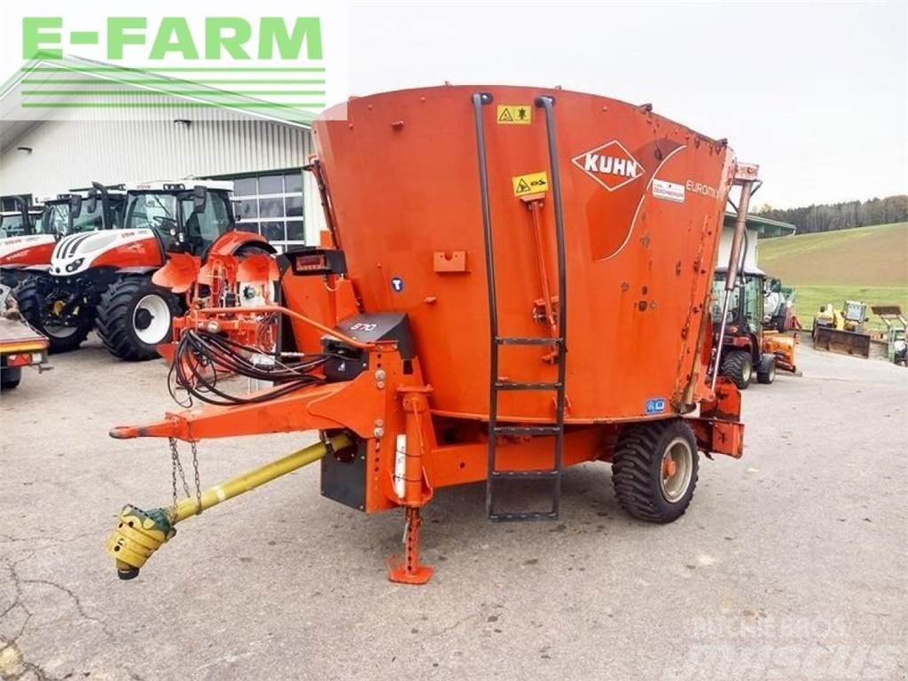 Kuhn euromix 870 futtermischwagen Další stroje a zařízení pro chov zemědělských zvířat
