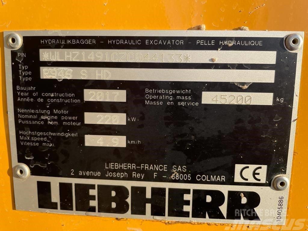 Liebherr R 946 Pásová rýpadla