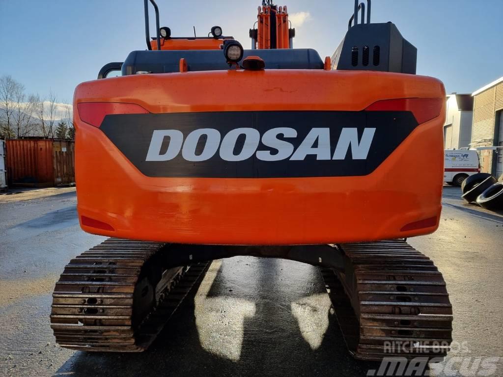 Doosan DX 180 Pásová rýpadla